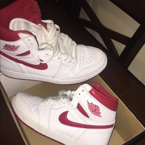 Metallic 1s Jordan’s reds